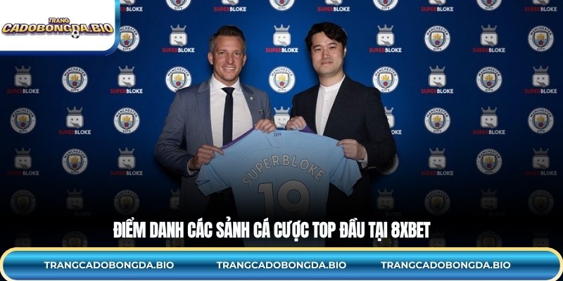 Điểm danh các sảnh cá cược TOP đầu tại 8XBET